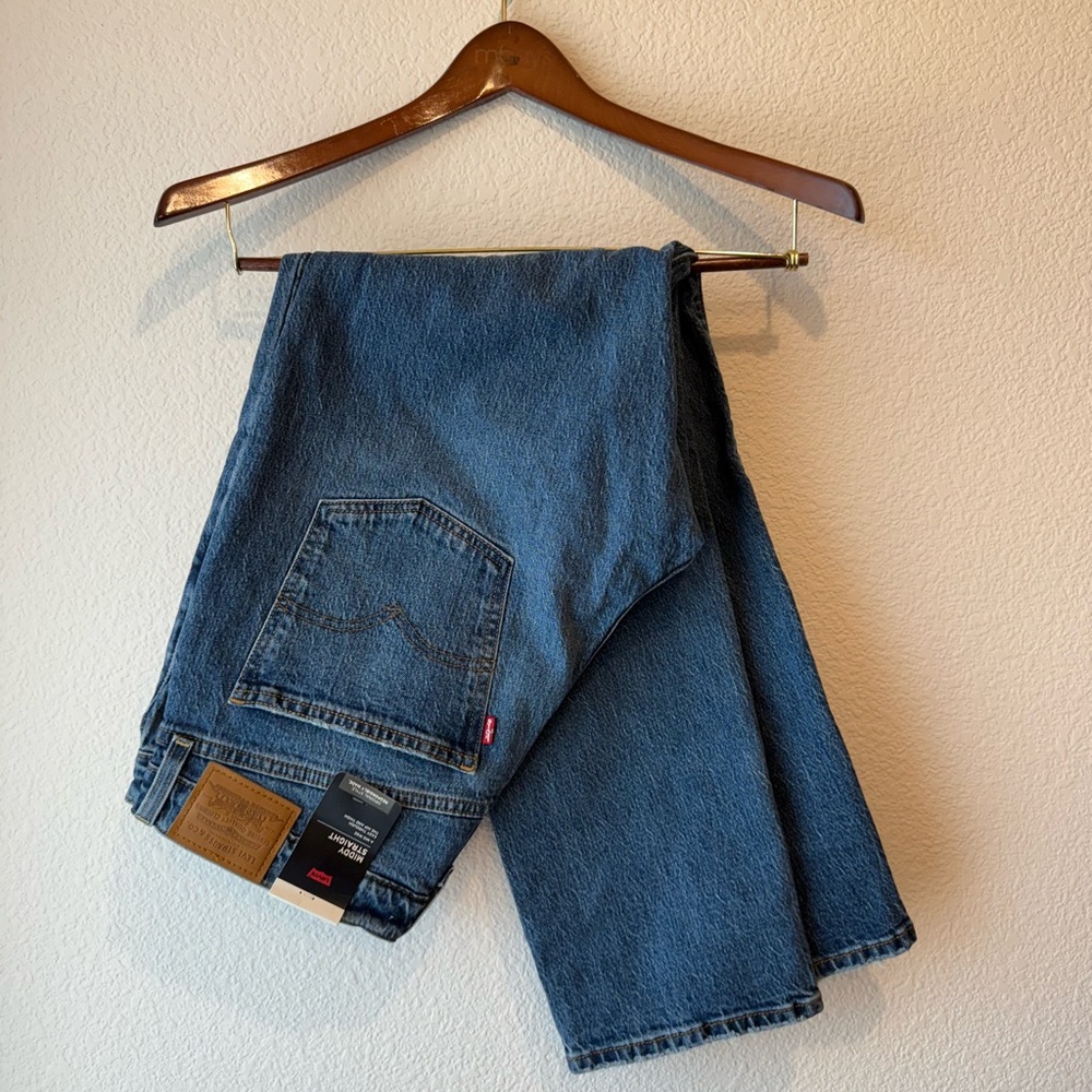 Levi's Middy Straight Blue Jeans